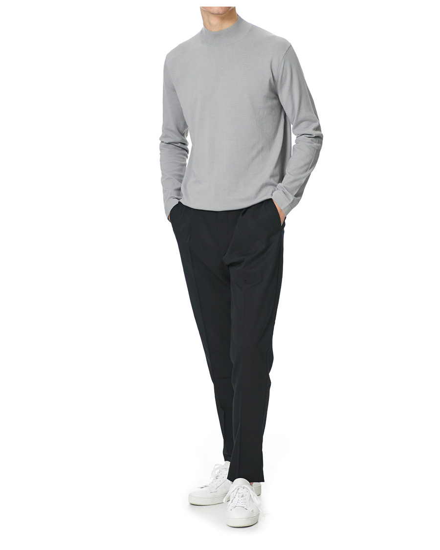 Herre | Trøjer | Tiger of Sweden | Tern Knitted Sweater Plutonium