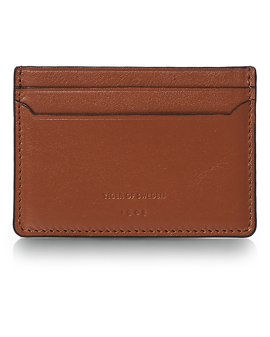 Herre | Tiger of Sweden Forsta Card Holder Cognac | Tiger of Sweden | Forsta Card Holder Cognac