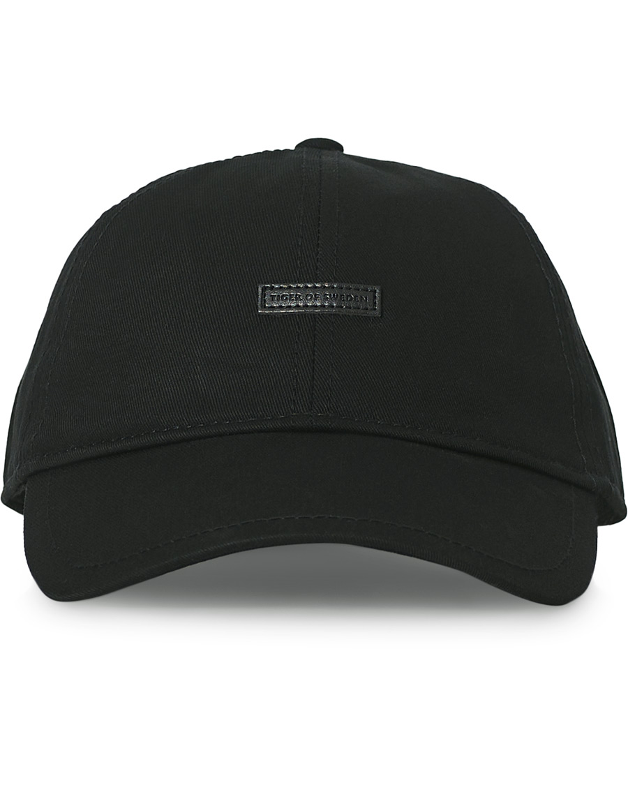 Herre | Tiger of Sweden Hent Logo Cap Black | Tiger of Sweden | Hent Logo Cap Black