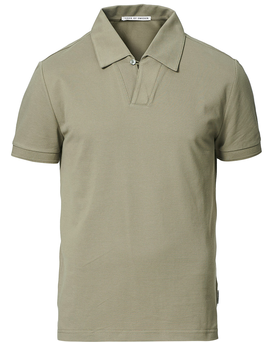 Herre | Polotrøjer | Tiger of Sweden | Aderico Polo Light Khaki