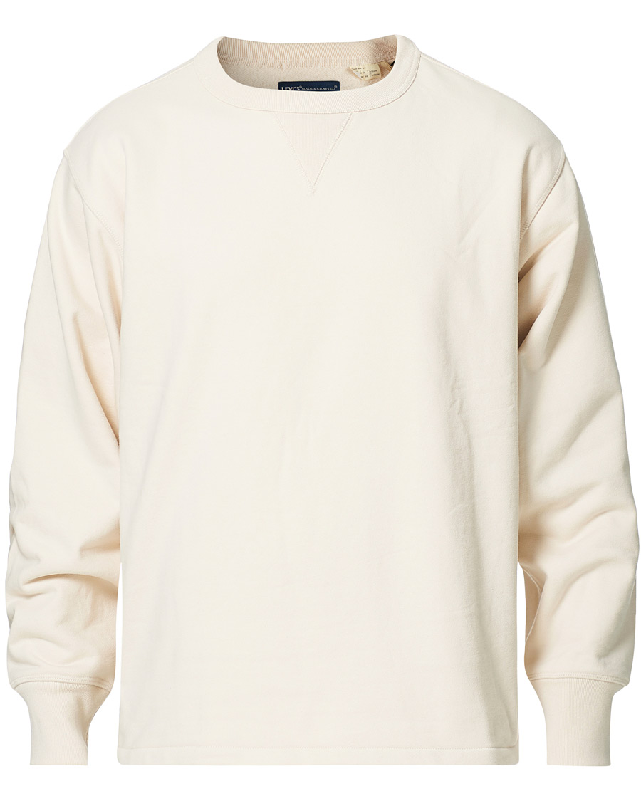 Herre | Trøjer | Levi's Made & Crafted | Crew Neck Sweatshirt Oatmeal