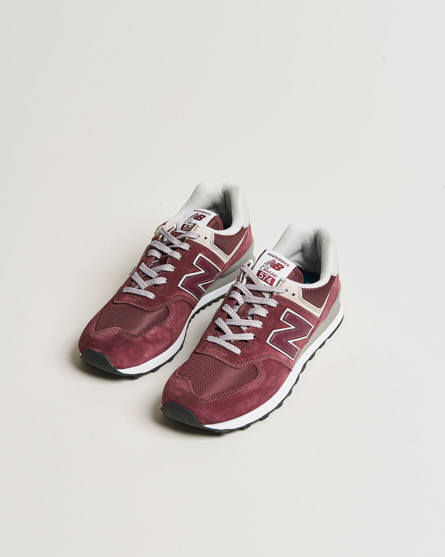 Herre | New Balance | New Balance | 574 Sneakers Burgundy