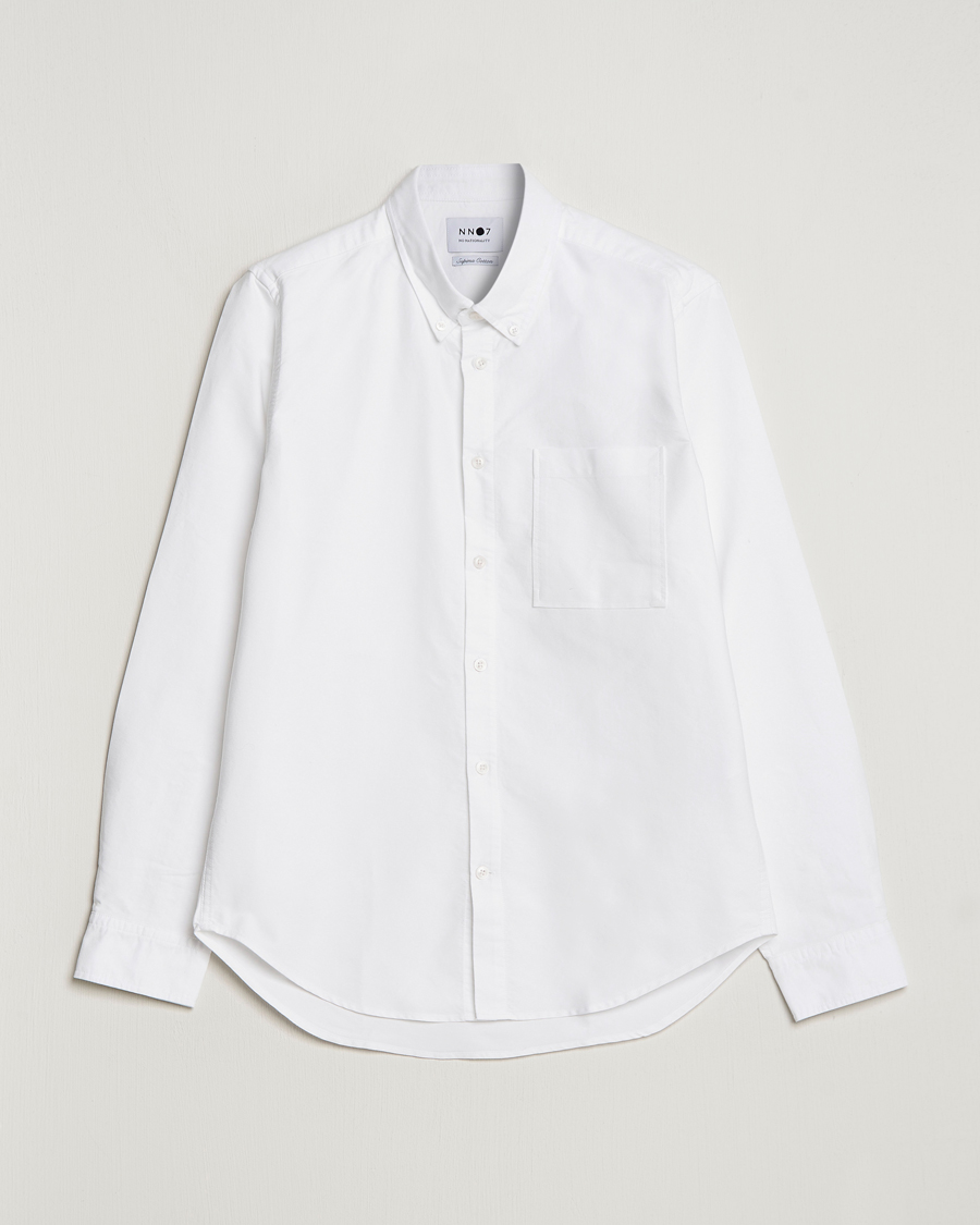 Herre | Skjorter | NN07 | Arne Button Down Oxford Shirt White
