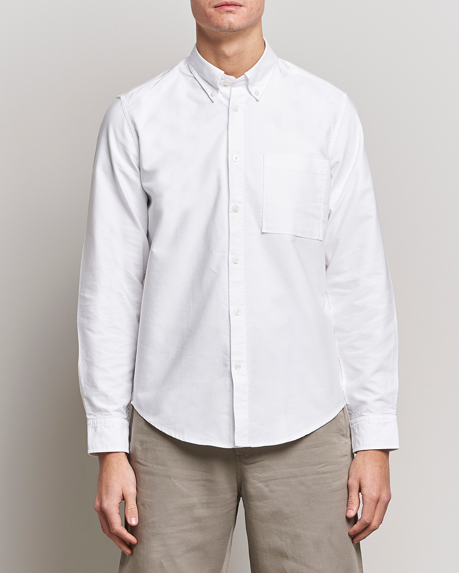Herre | Casual | NN07 | Arne Button Down Oxford Shirt White