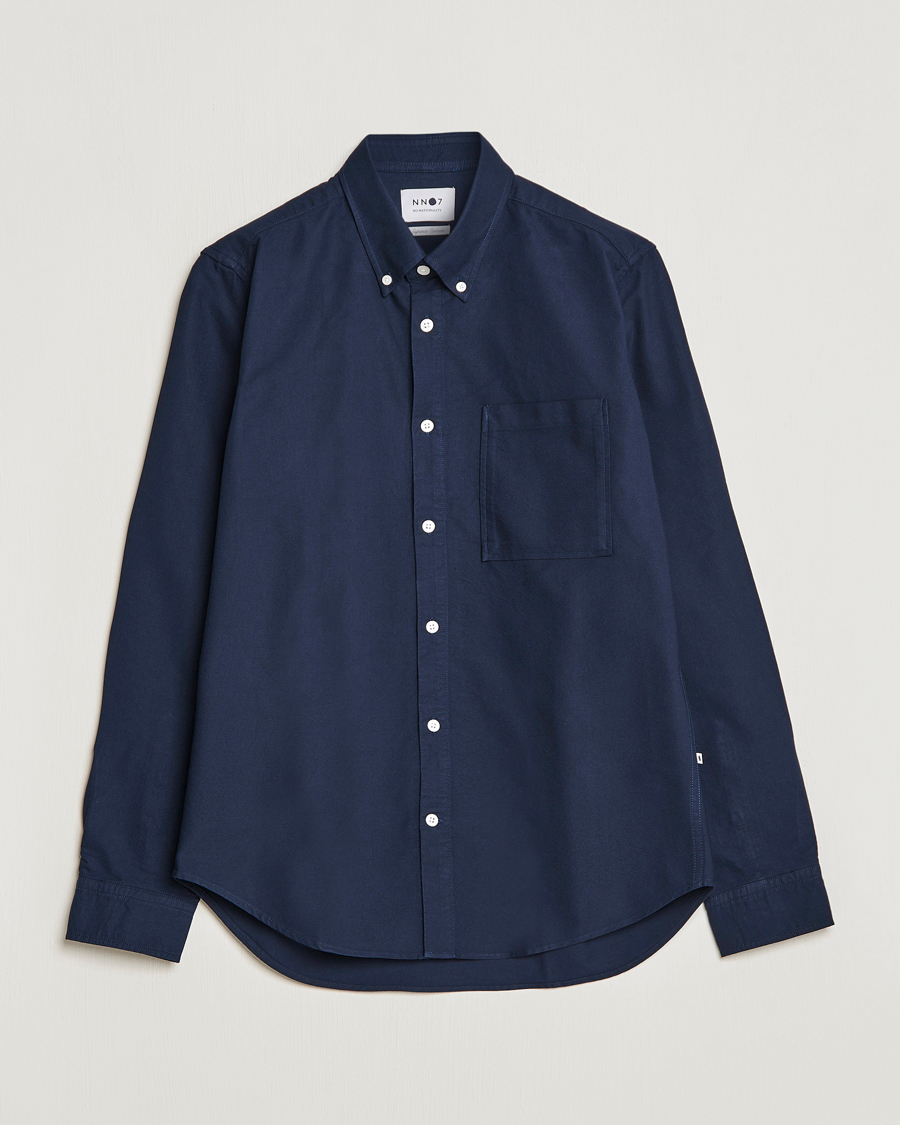 Herre | Skjorter | NN07 | Arne Button Down Oxford Shirt Navy