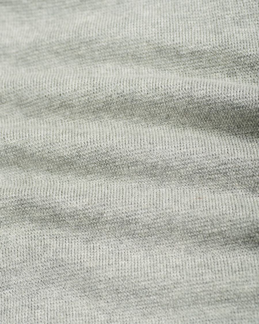 Herre | Trøjer | NN07 | Luis Knitted Full-Zip Sweater Light Grey Melange