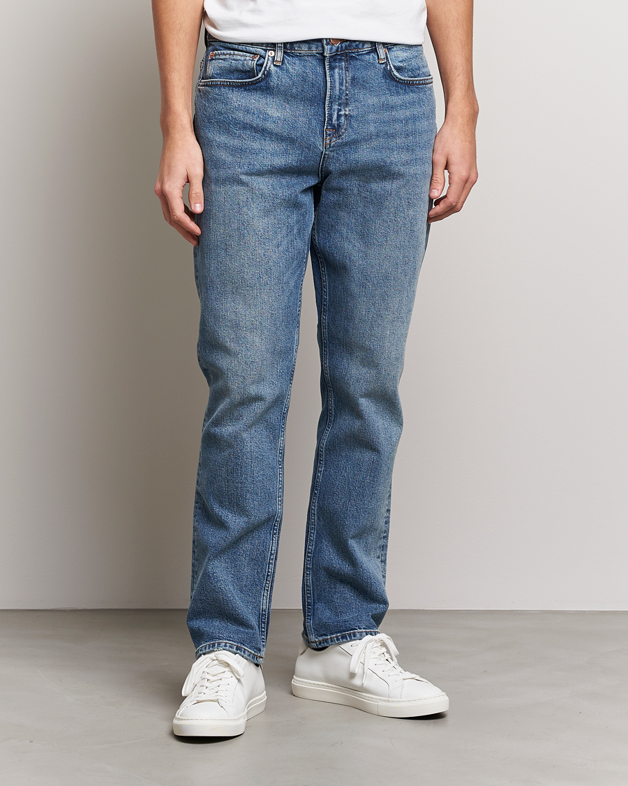 Herre |  | NN07 | Johnny Stretch Jeans Mid Blue
