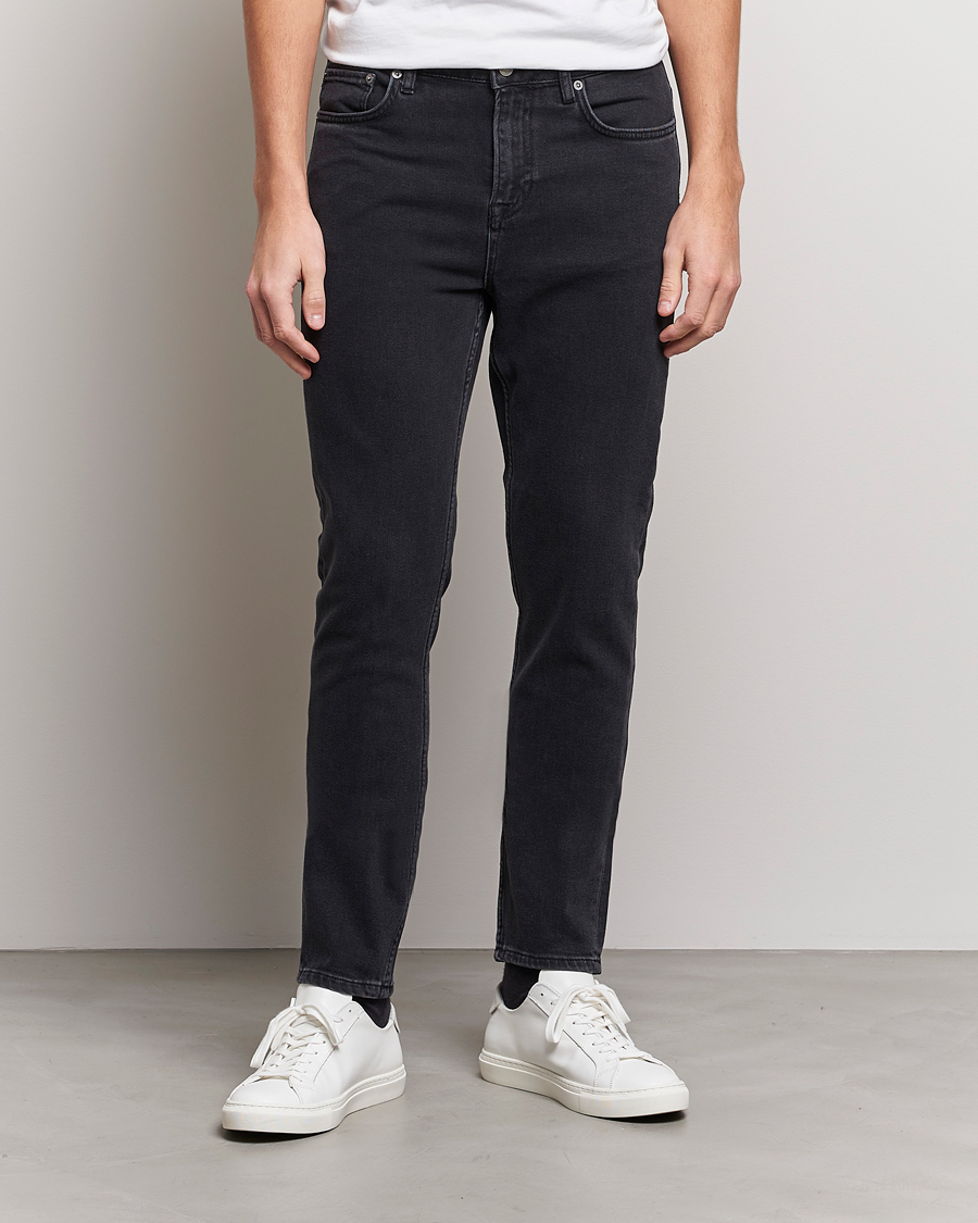 Herre | Sorte jeans | NN07 | Johnny Stretch Jeans Grey Black