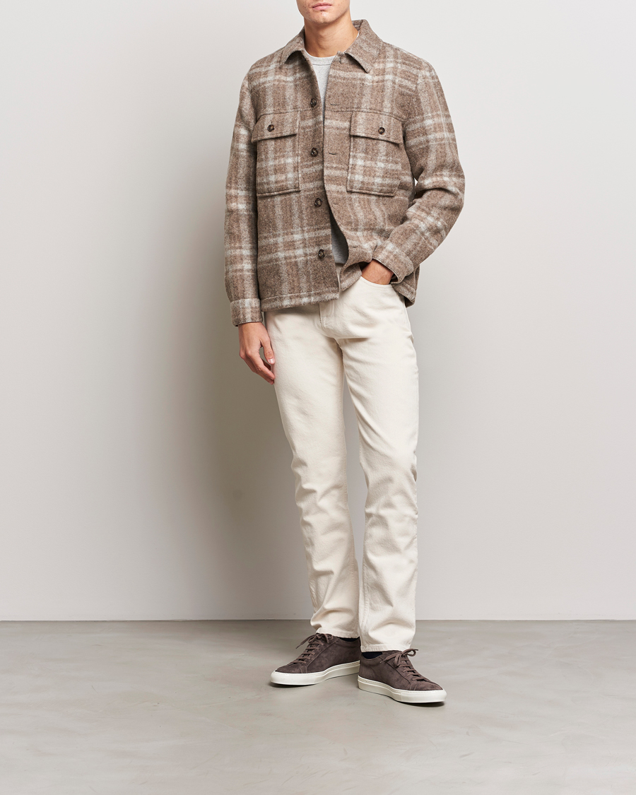 Herre | Jeans | NN07 | Johnny Stretch Jeans Ecru