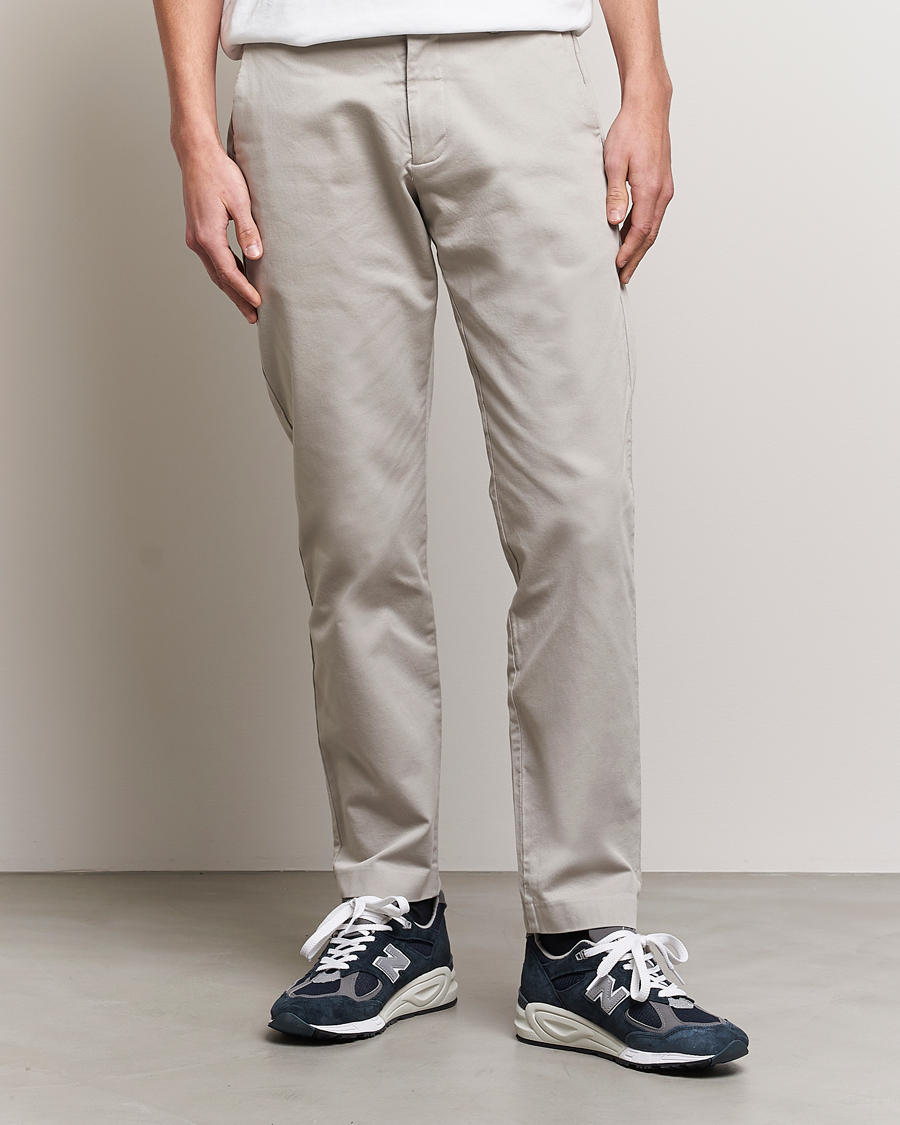 Herre | Chinos | NN07 | Theo Regular Fit Stretch Chinos Grey