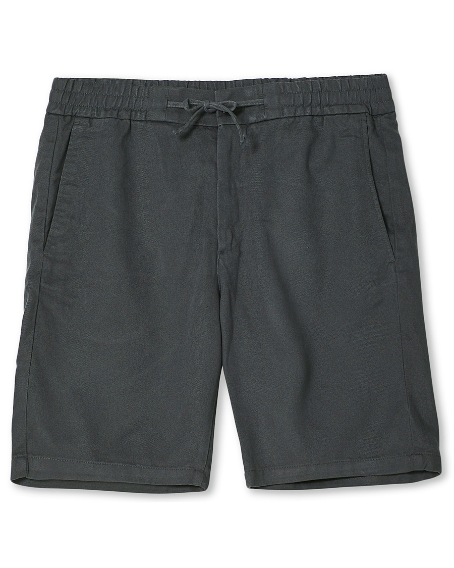 Herre | Shorts | NN07 | Seb Tencel Drawstring Shorts Concrete
