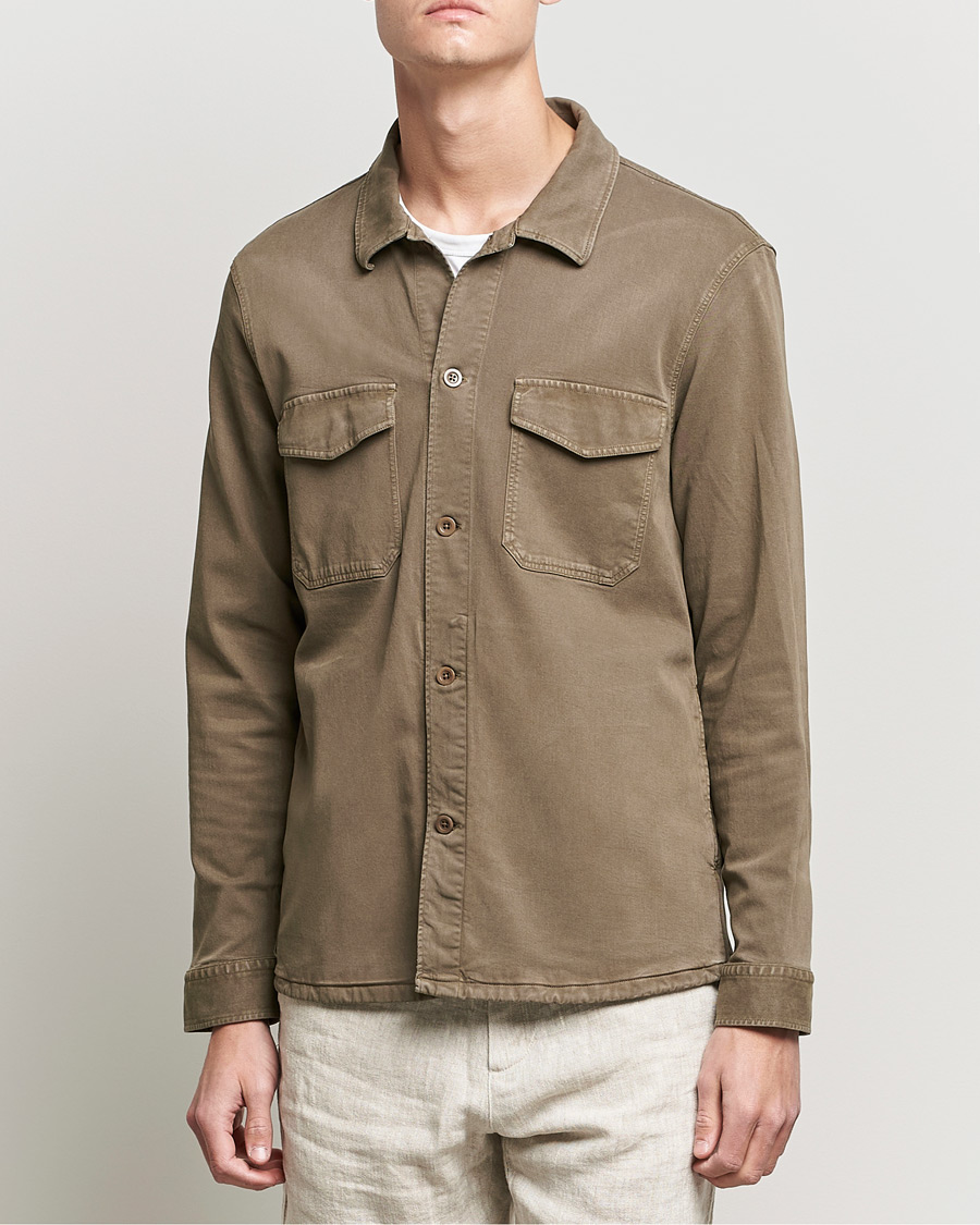 Herre | Skjorter | NN07 | Bernard Tencel Overshirt Clay