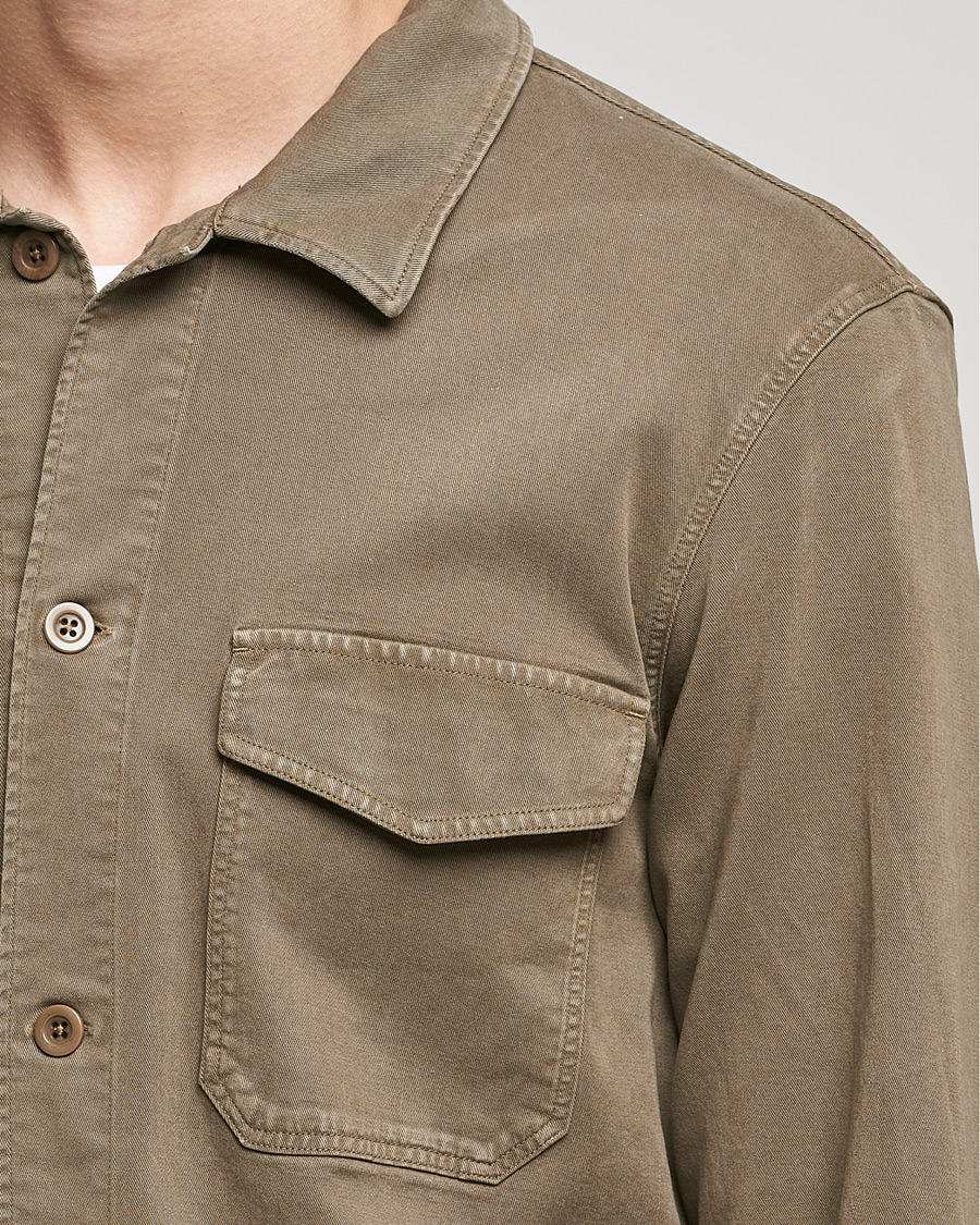 Herre | Skjorter | NN07 | Bernard Tencel Overshirt Clay
