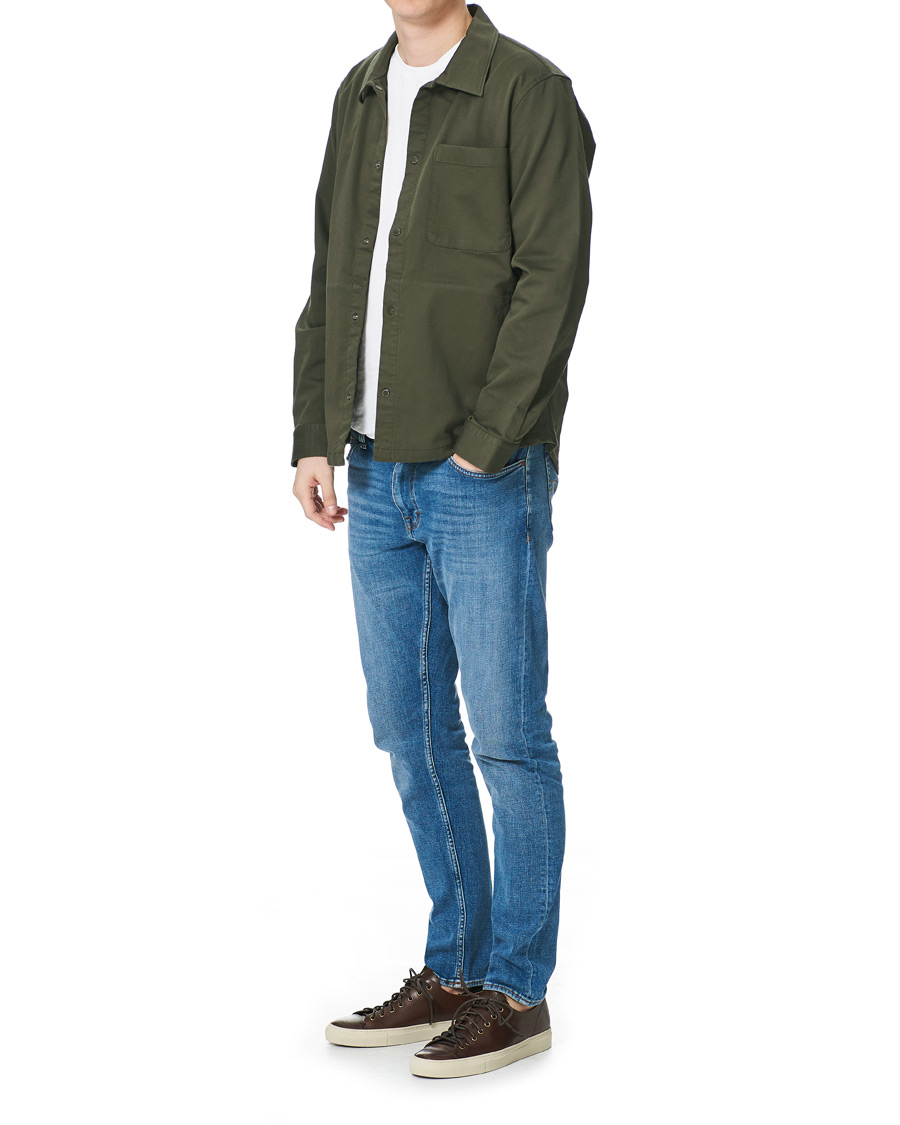 Herre | Skjorter | NN07 | Philip Overshirt Army Green