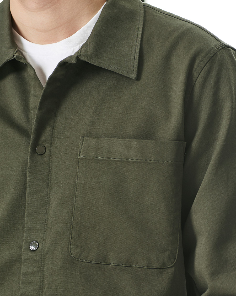 Herre | Skjorter | NN07 | Philip Overshirt Army Green
