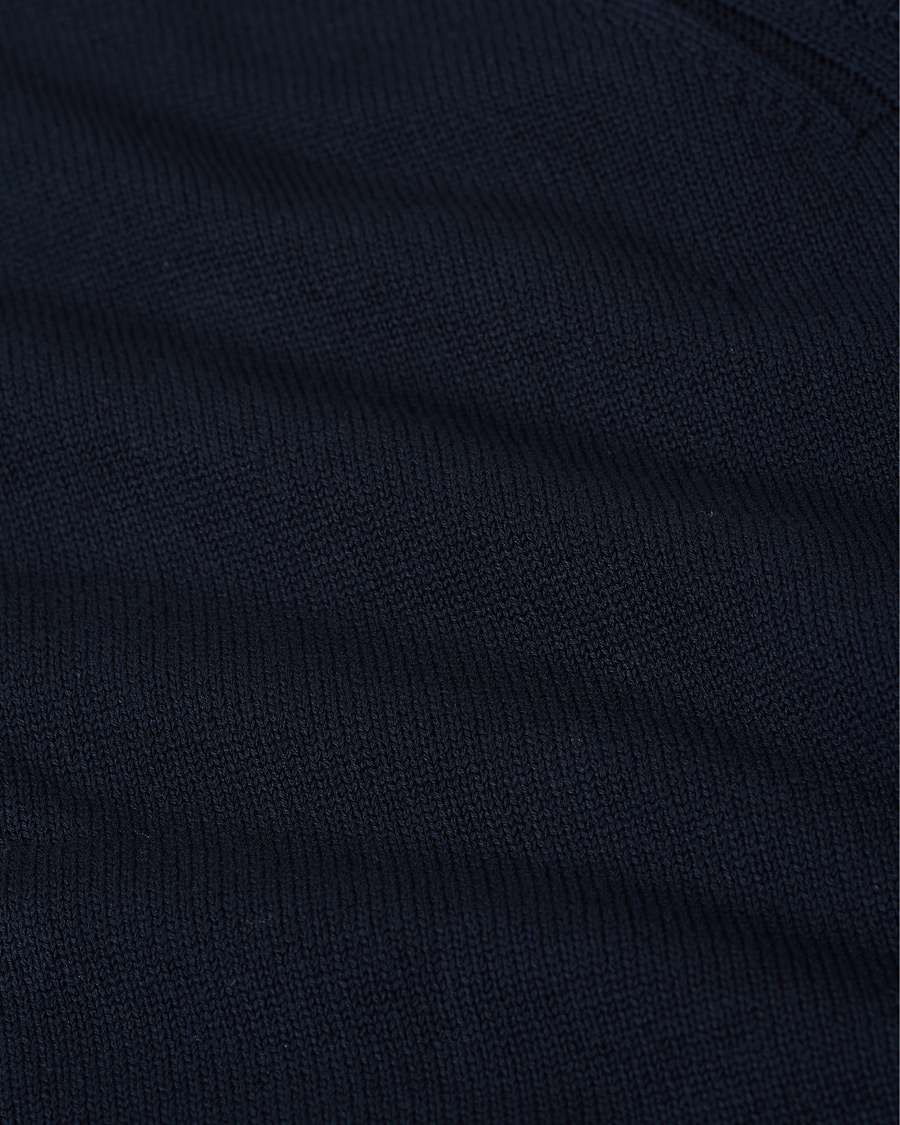 Herre | Trøjer | NN07 | Cotton Knitted V-Neck Vest Navy