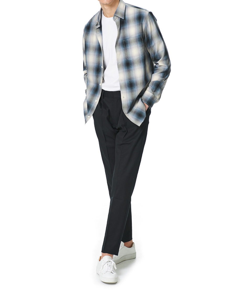 Herre | Skjorter | NN07 | Errico Checked Shirt Blue/White