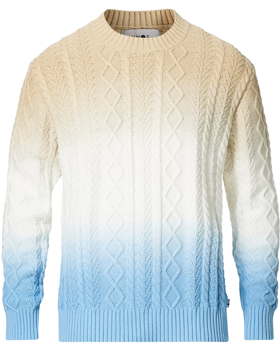 Herre | Trøjer | NN07 | Jordan Dip Dyed Knitted Sweater Multi