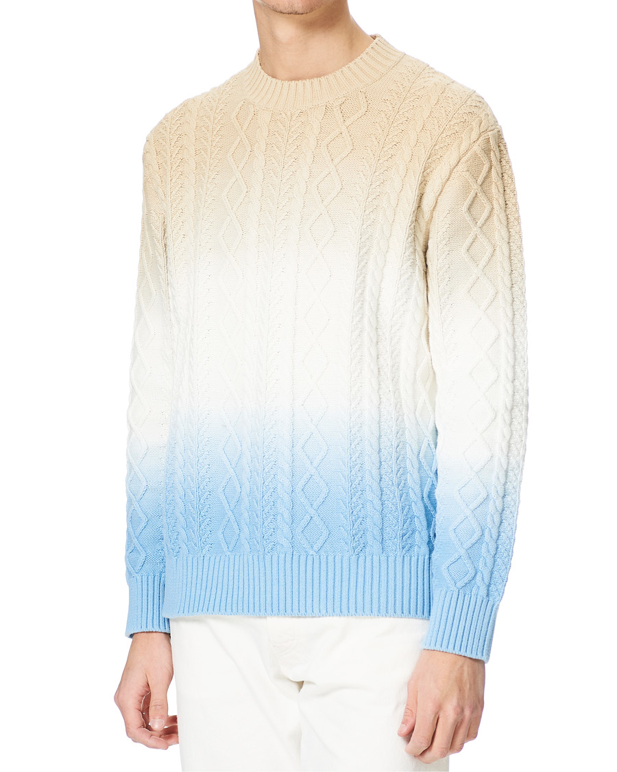 Herre | Trøjer | NN07 | Jordan Dip Dyed Knitted Sweater Multi