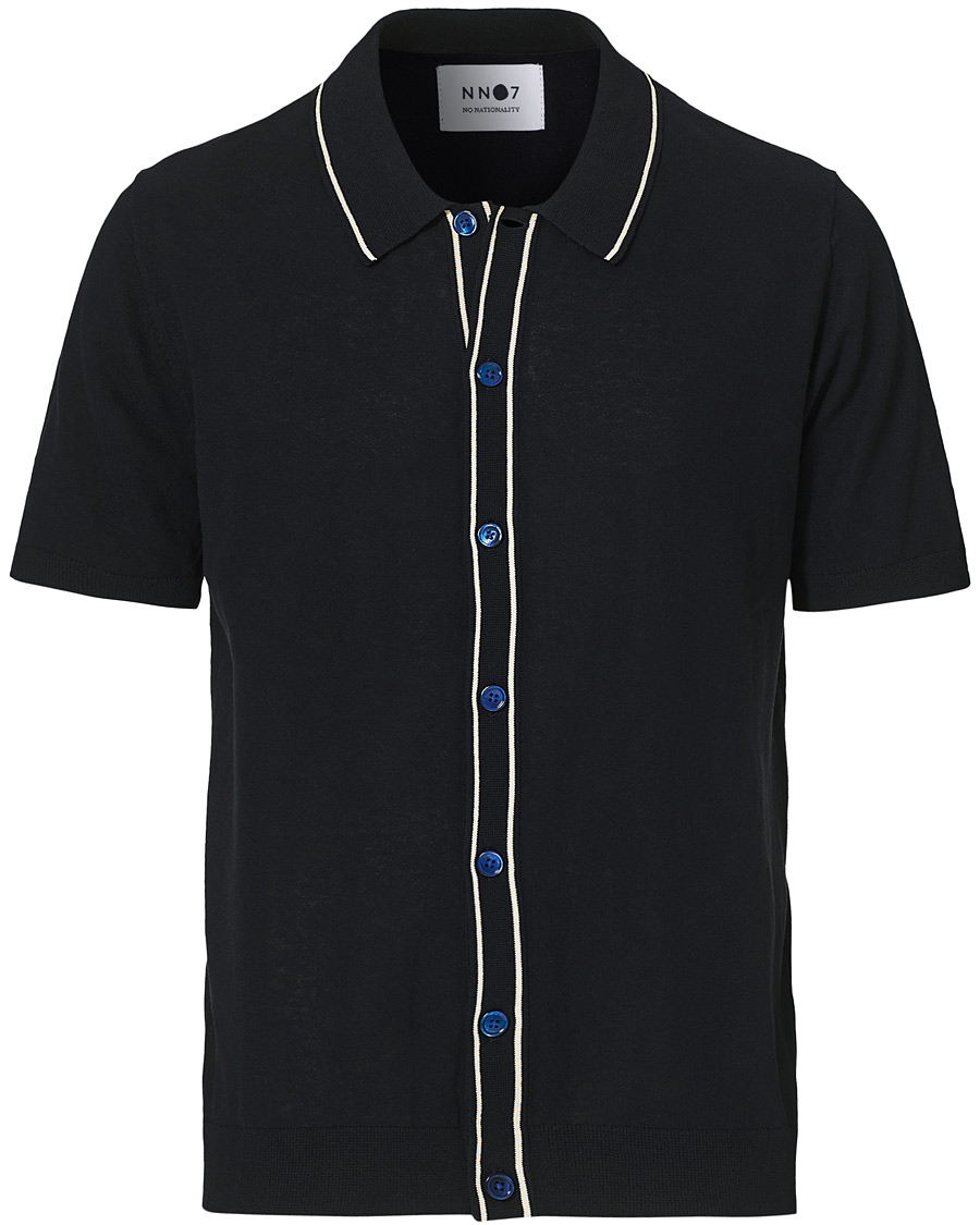 Herre | Polotrøjer | NN07 | Nolan Knitted Polo Navy