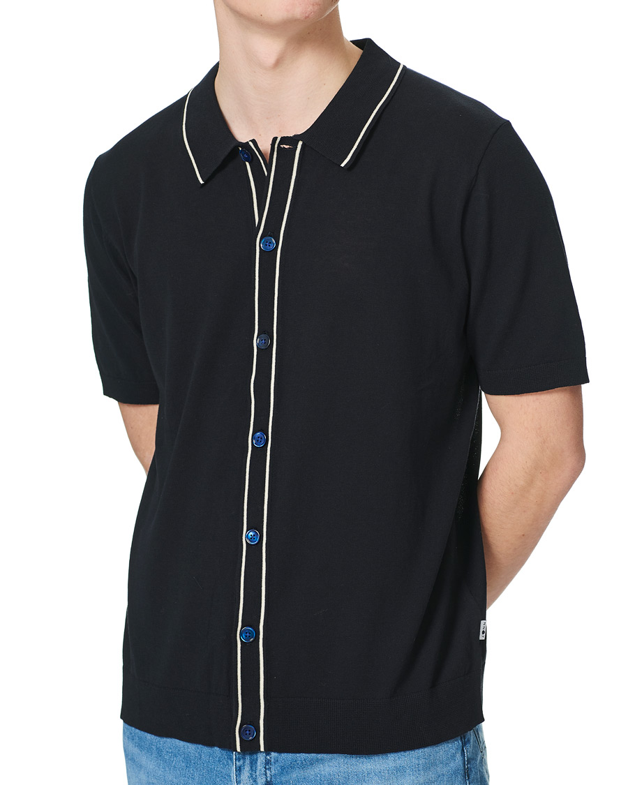 Herre | Polotrøjer | NN07 | Nolan Knitted Polo Navy