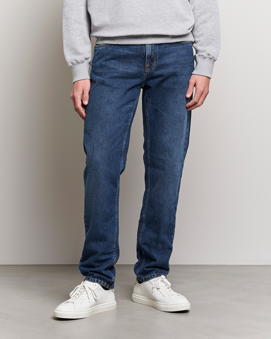 Herre | Jeans | Nudie Jeans | Gritty Jackson Jeans Blue Slate