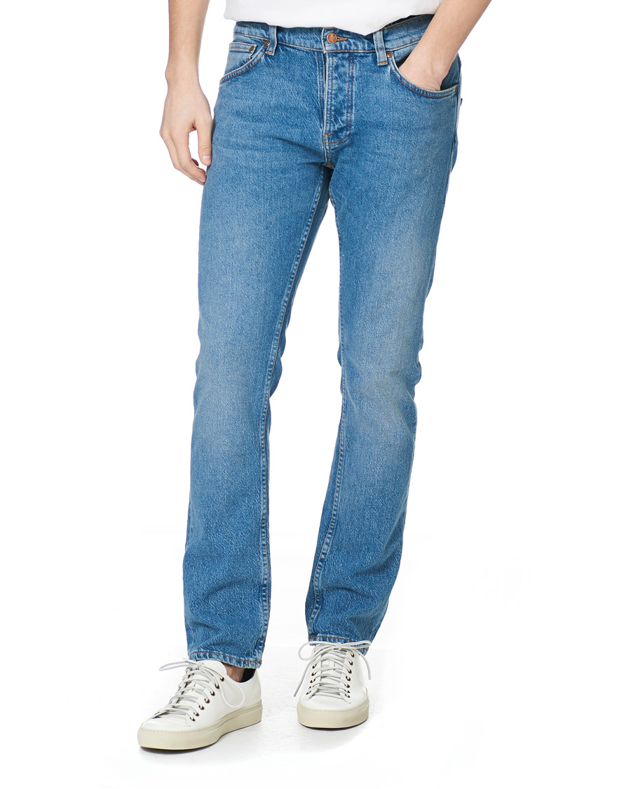 Herre | Jeans | Nudie Jeans | Grim Tim Jeans Blue Age