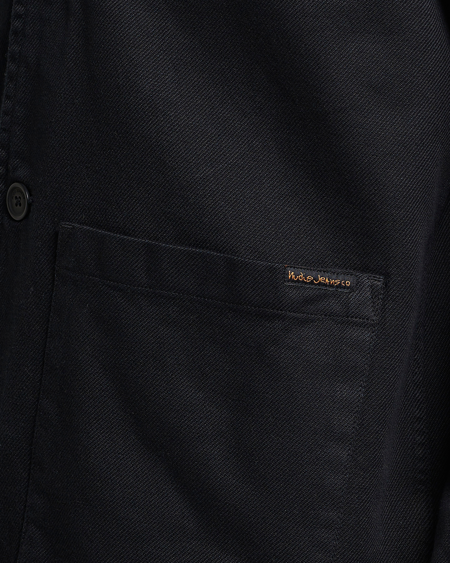 Herre | Skjorter | Nudie Jeans | Barney Worker Overshirt Black