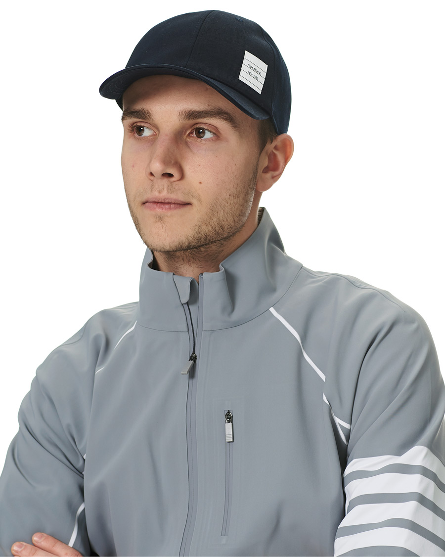 Herre | Thom Browne 6-Panel Baseball Cap Navy | Thom Browne | 6-Panel Baseball Cap Navy