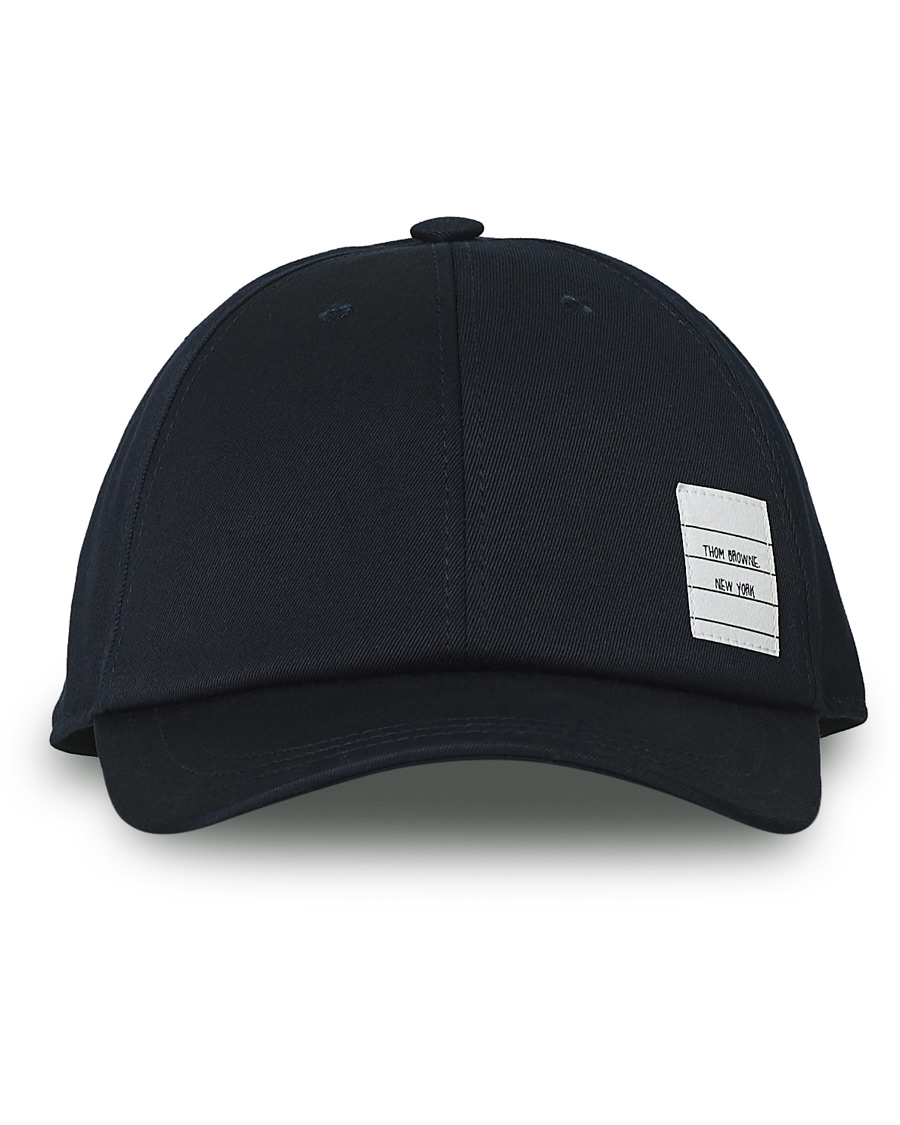 Herre | Thom Browne 6-Panel Baseball Cap Navy | Thom Browne | 6-Panel Baseball Cap Navy