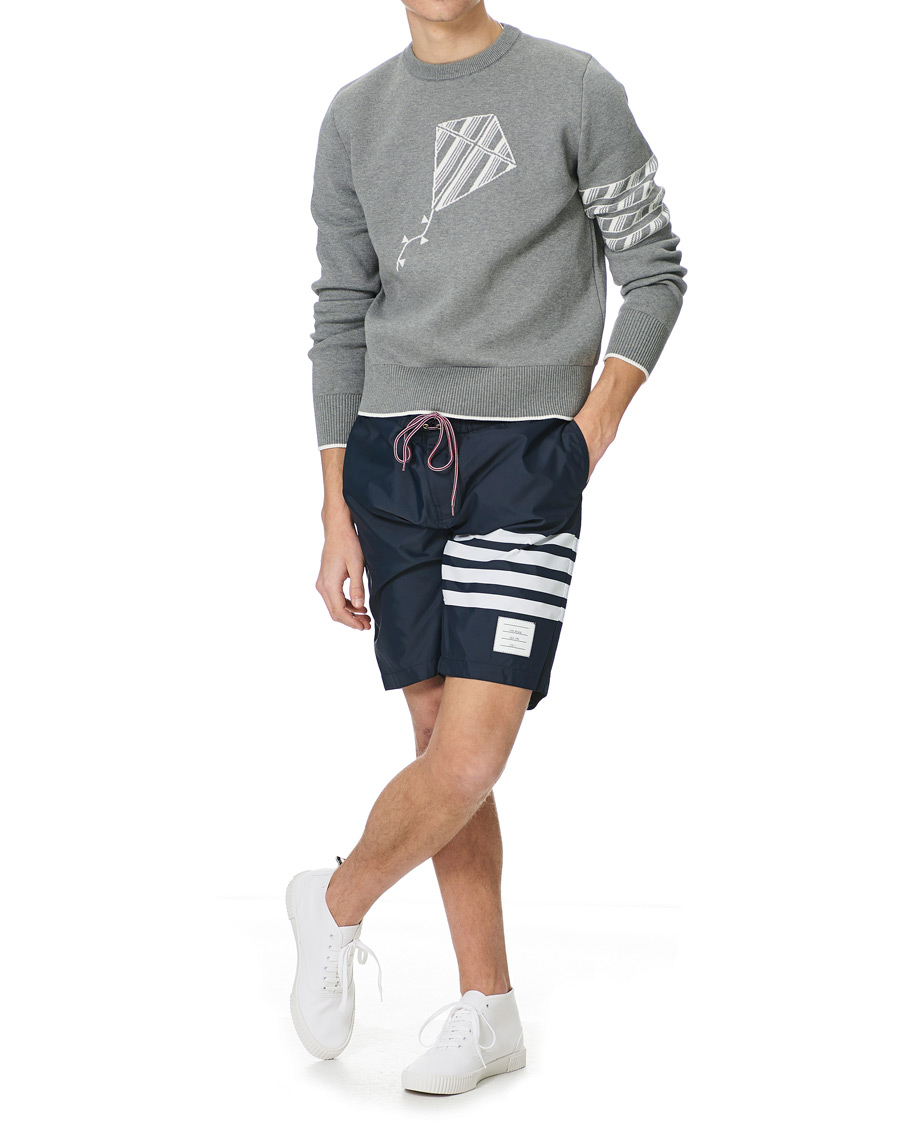 Herre | Shorts | Thom Browne | Swim Tech 4-Bar Shorts Navy