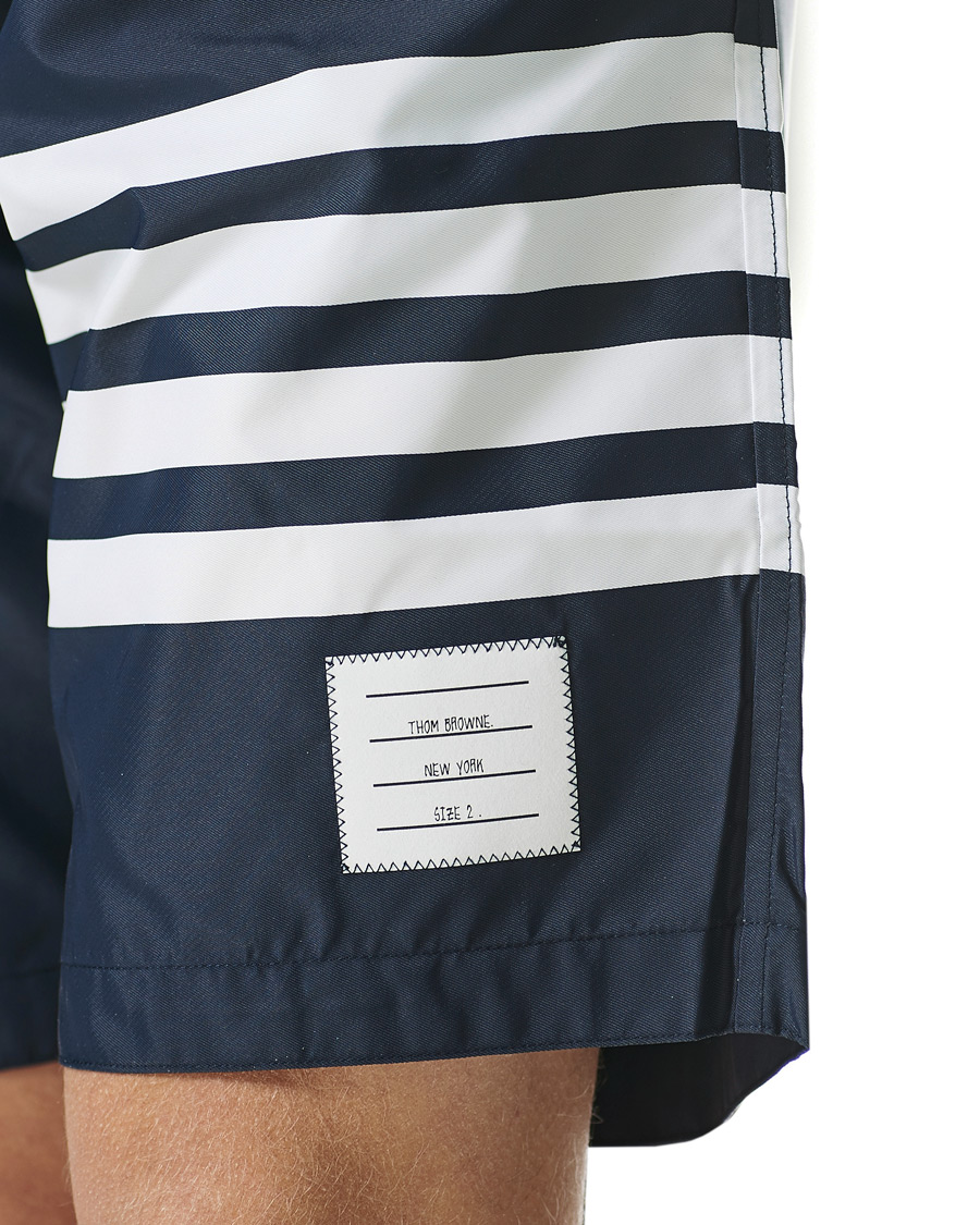 Herre | Shorts | Thom Browne | Swim Tech 4-Bar Shorts Navy