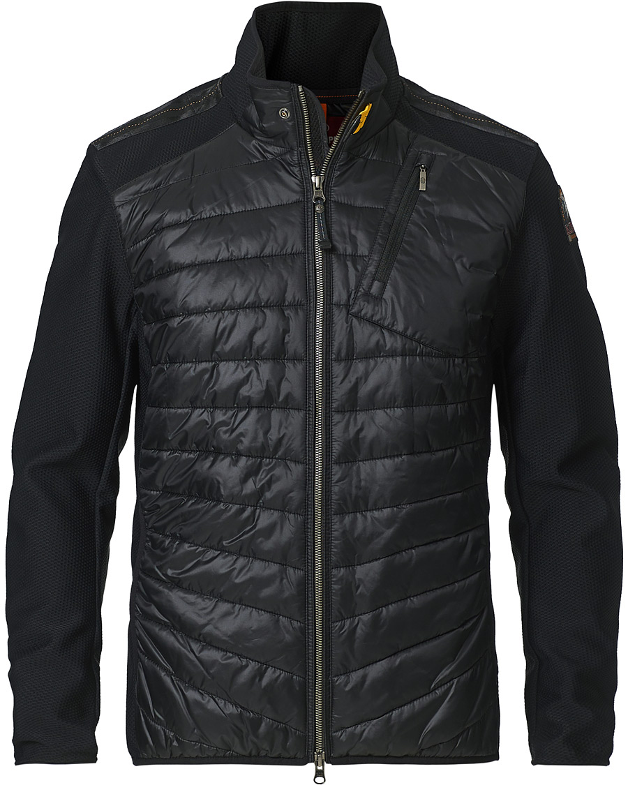 Herre | Trøjer | Parajumpers | Jayden Mesh Hybrid Jacket Black