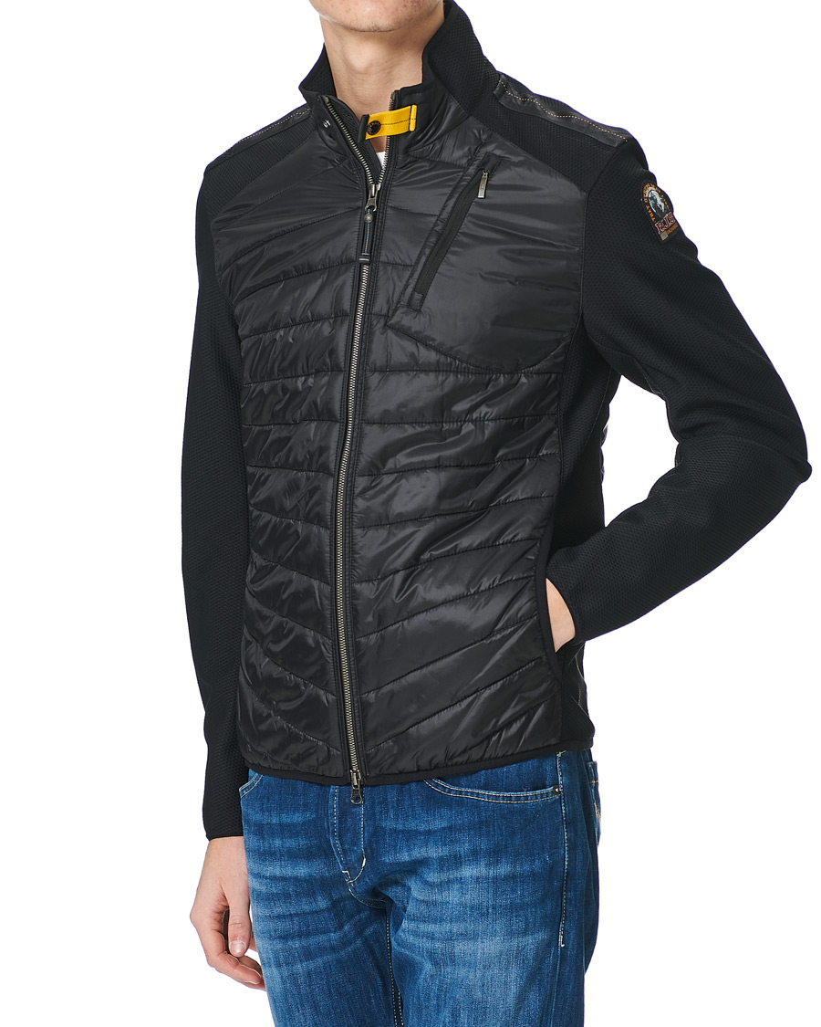 Herre | Trøjer | Parajumpers | Jayden Mesh Hybrid Jacket Black