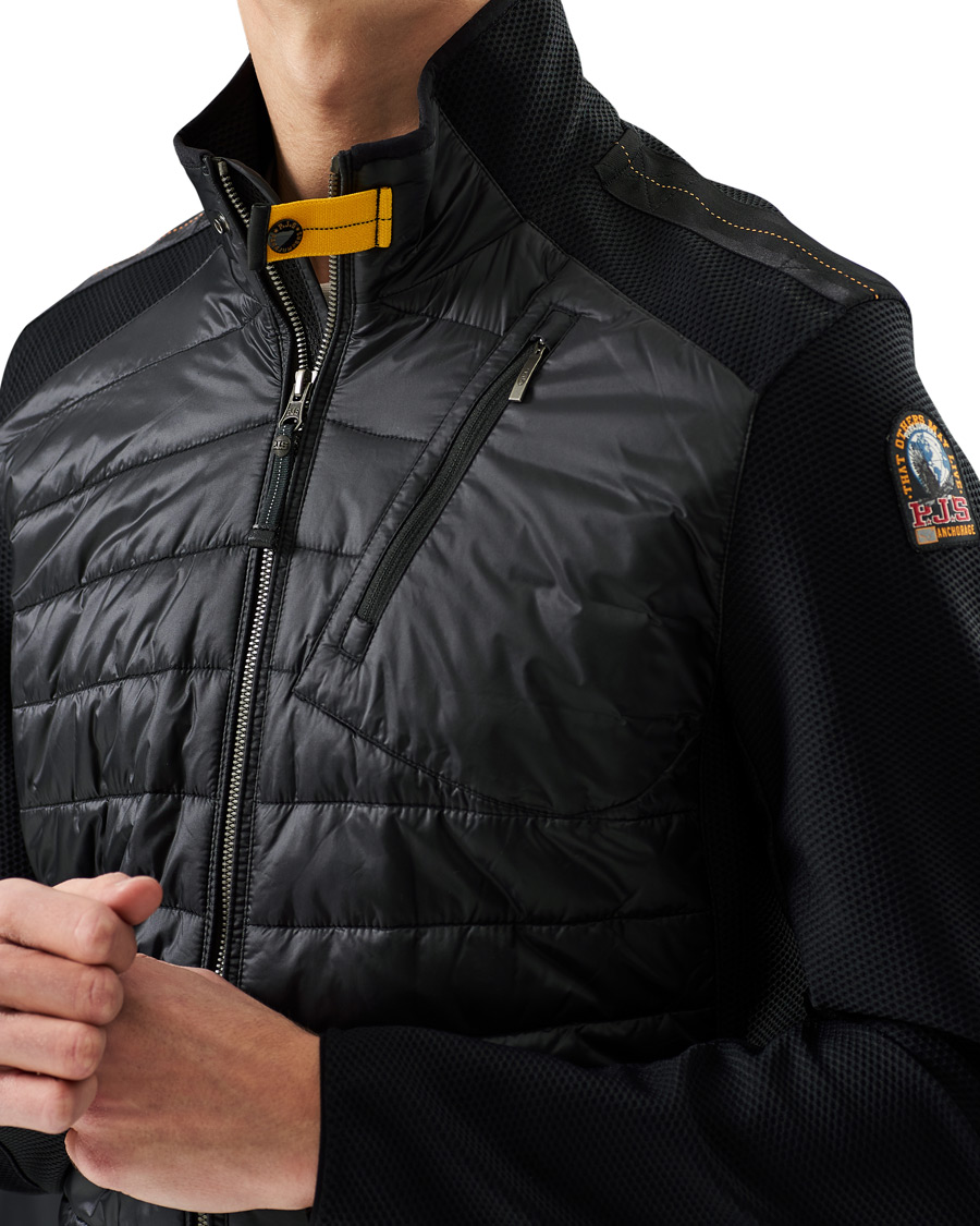 Herre | Trøjer | Parajumpers | Jayden Mesh Hybrid Jacket Black