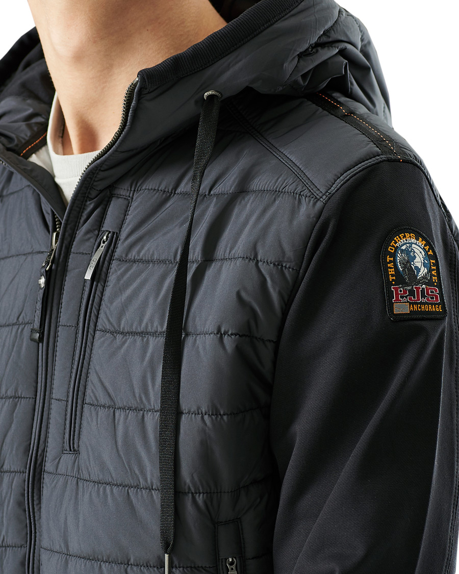 Herre | Trøjer | Parajumpers | Ivor Hybrid Jacket Black