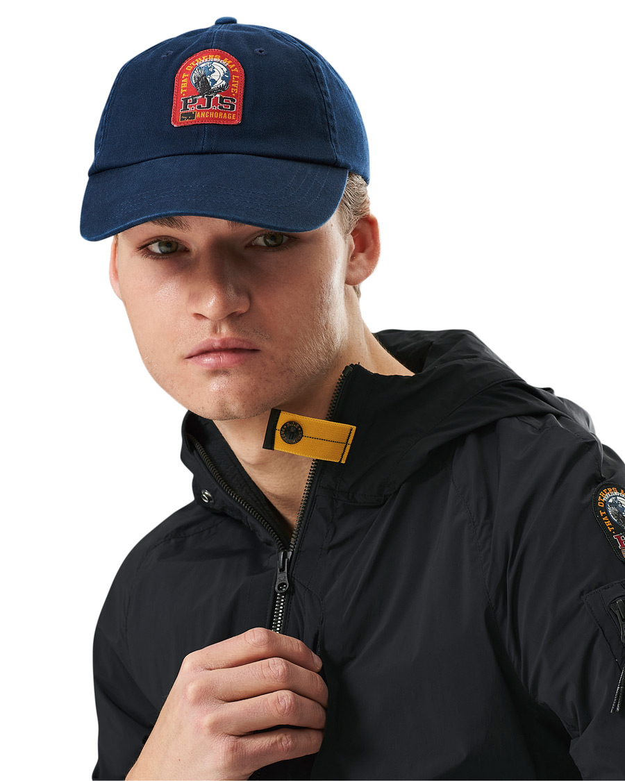 Herre | Parajumpers Patch Cap Navy | Parajumpers | Patch Cap Navy
