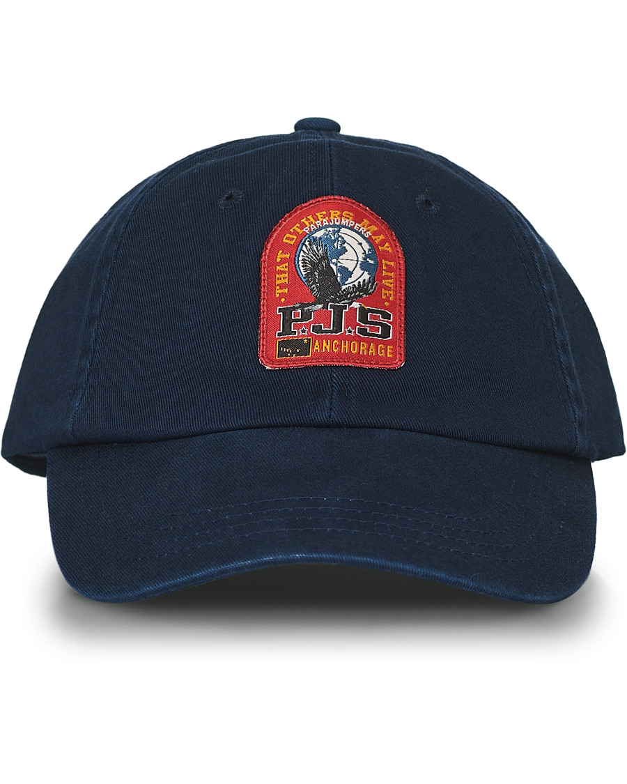 Herre | Parajumpers Patch Cap Navy | Parajumpers | Patch Cap Navy