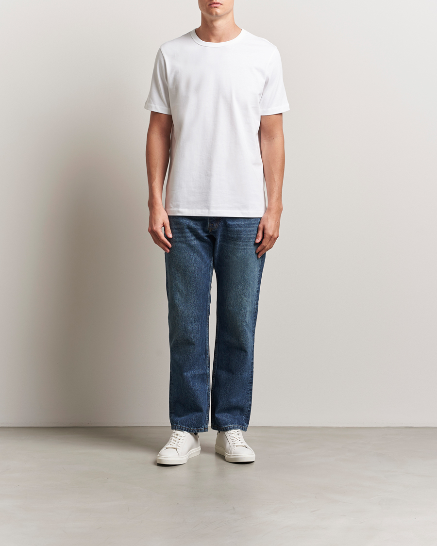 Herre | T-Shirts | A Day's March | Heavyweight T-Shirt White