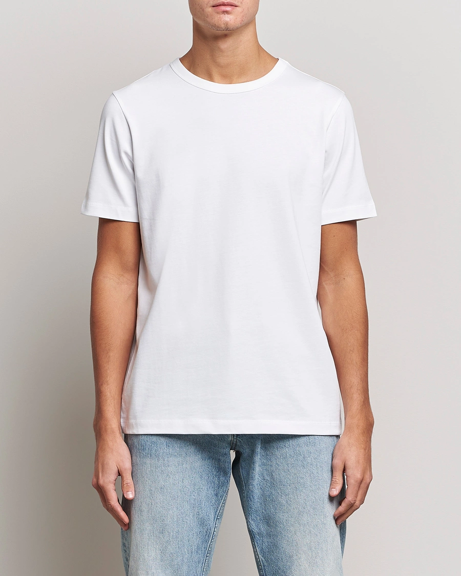Herre | Kortærmede t-shirts | A Day's March | Heavy Tee White