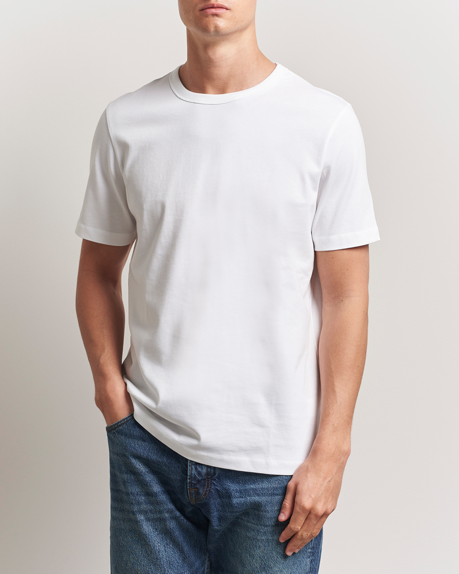 Herre | Kortærmede t-shirts | A Day's March | Heavy Tee White