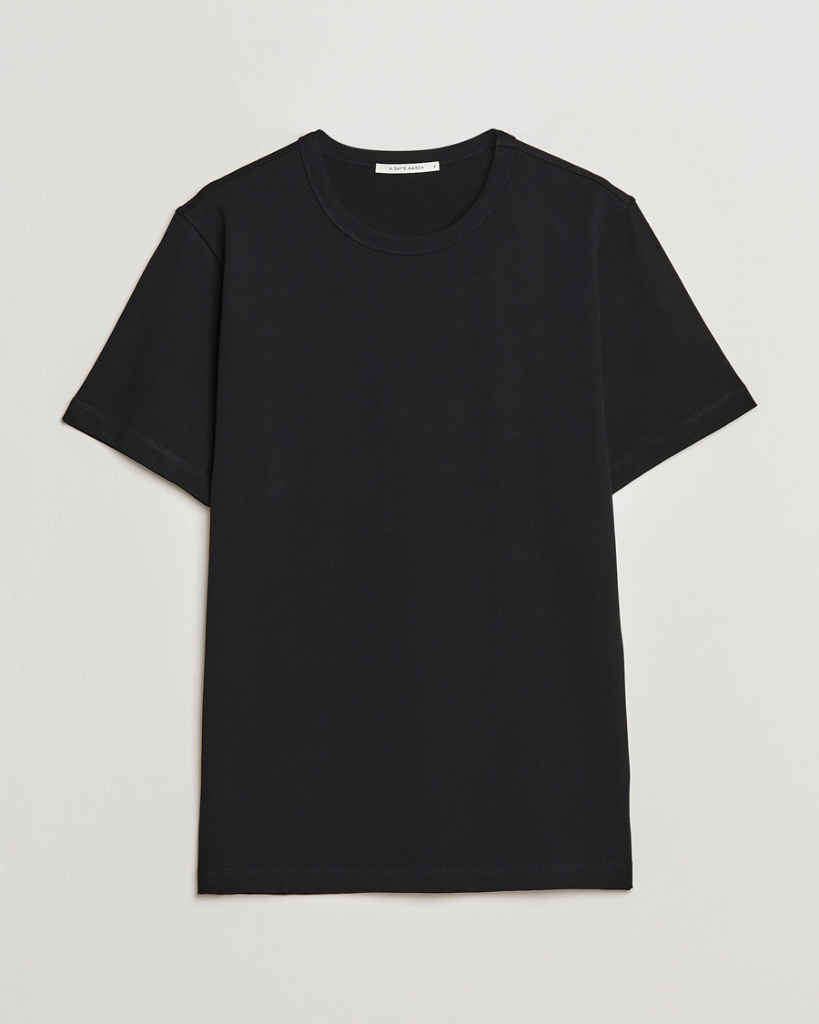Herre | Sorte t-shirts | A Day's March | Heavy Tee Black