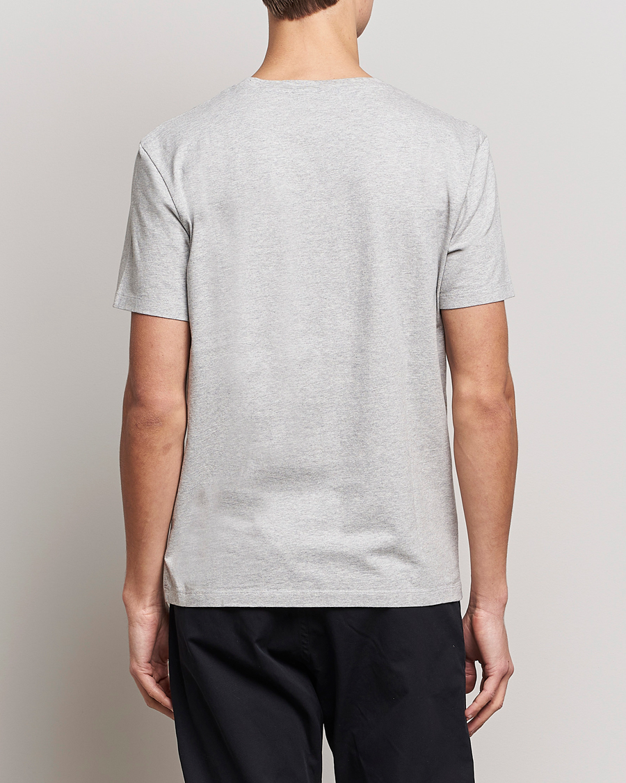 Herre | T-Shirts | A Day's March | Classic Fit Tee Grey Melange