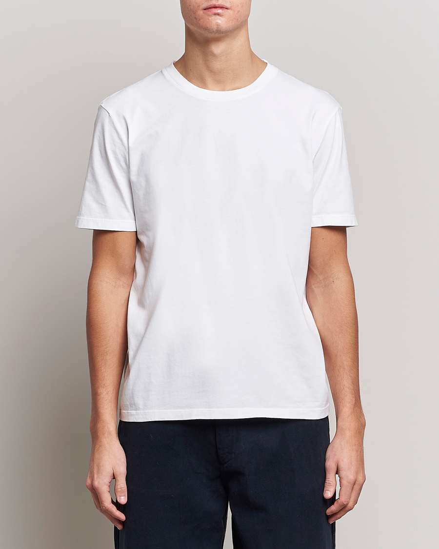 Herre | Hvide t-shirts | A Day's March | Classic Fit Tee White