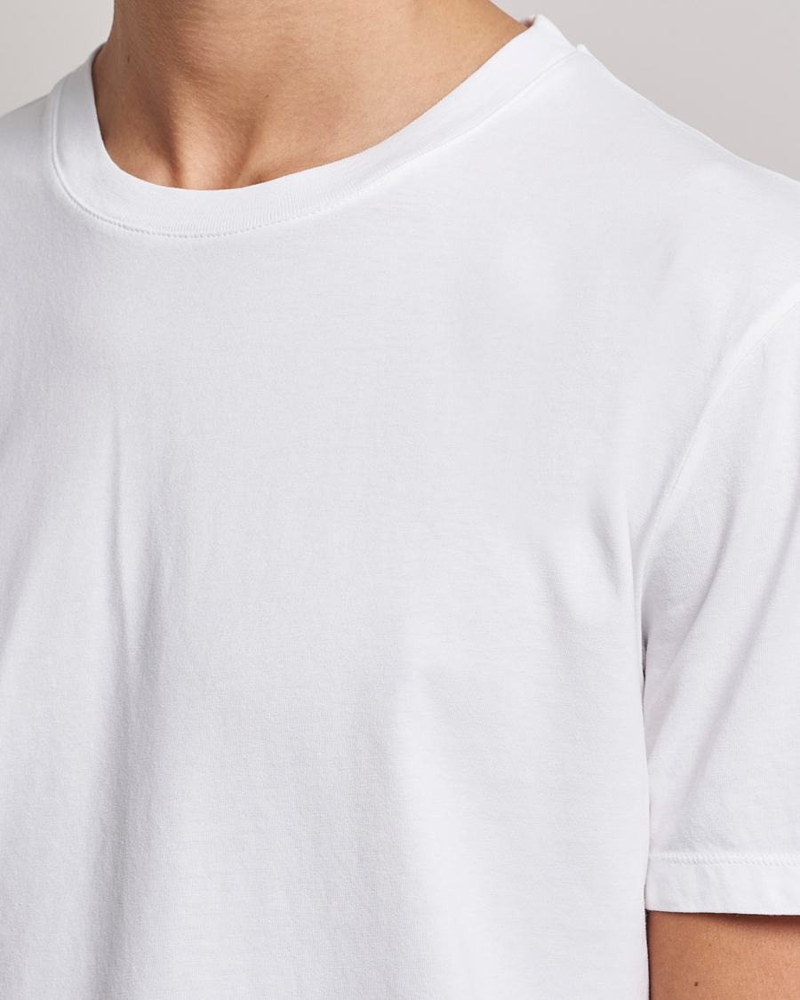 Herre | T-Shirts | A Day's March | Classic Fit Tee White