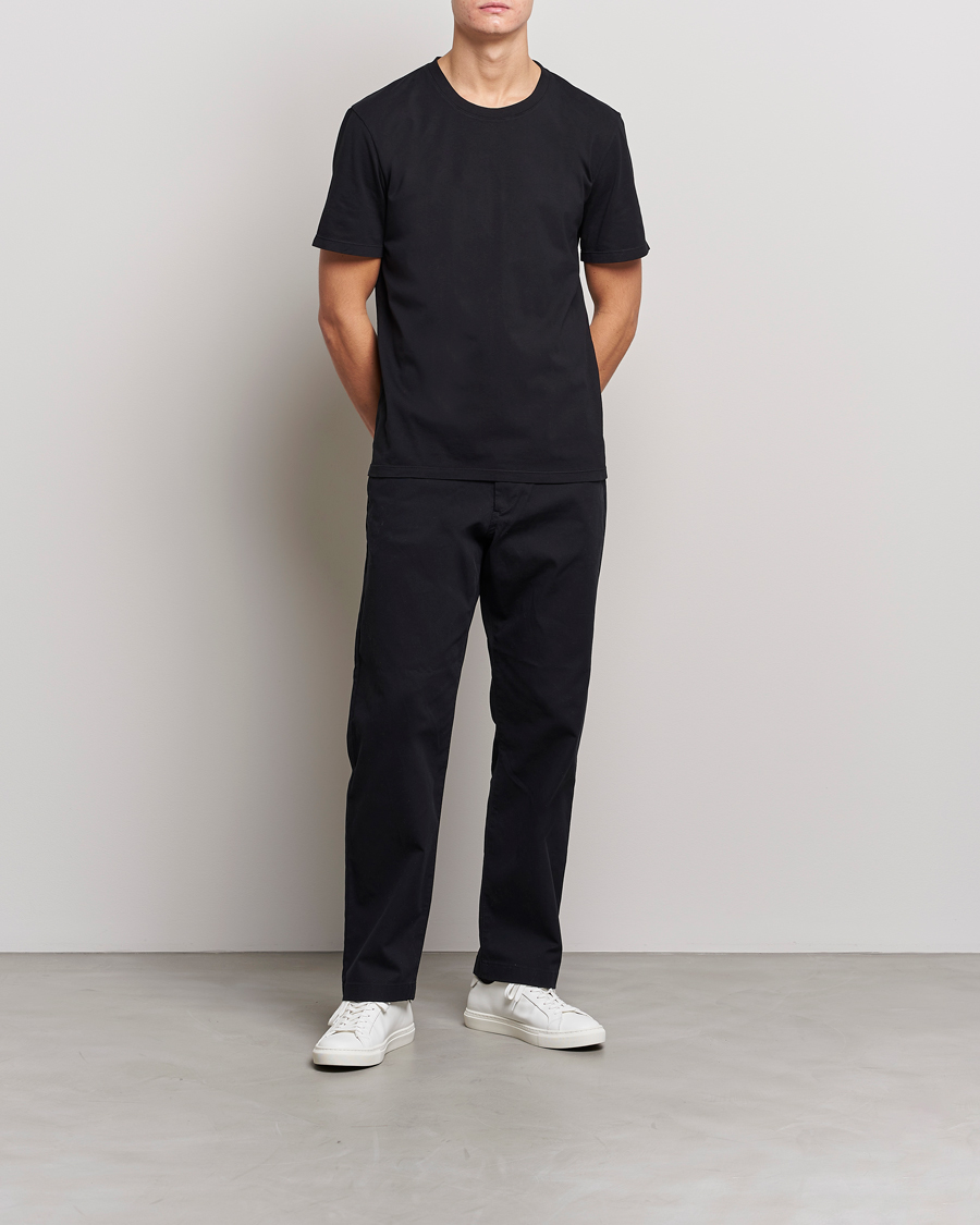 Herre | Økologisk | A Day's March | Classic Fit Tee Black