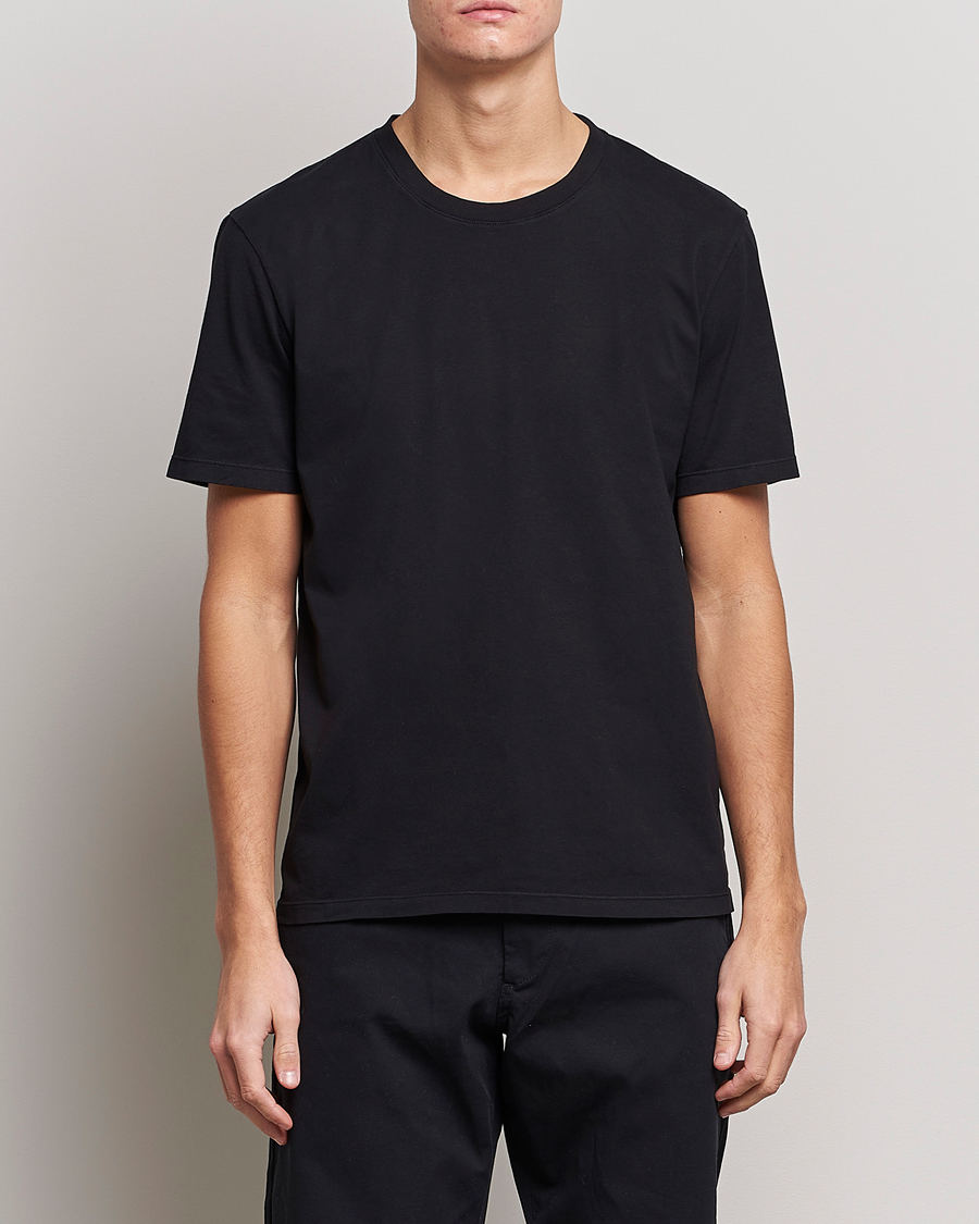Herre | Afdelinger  | A Day's March | Classic Fit Tee Black