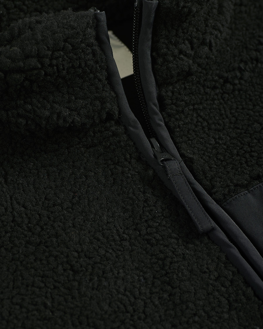 Herre | Trøjer | A Day's March | Arvån Recycled Fleece Vest Black