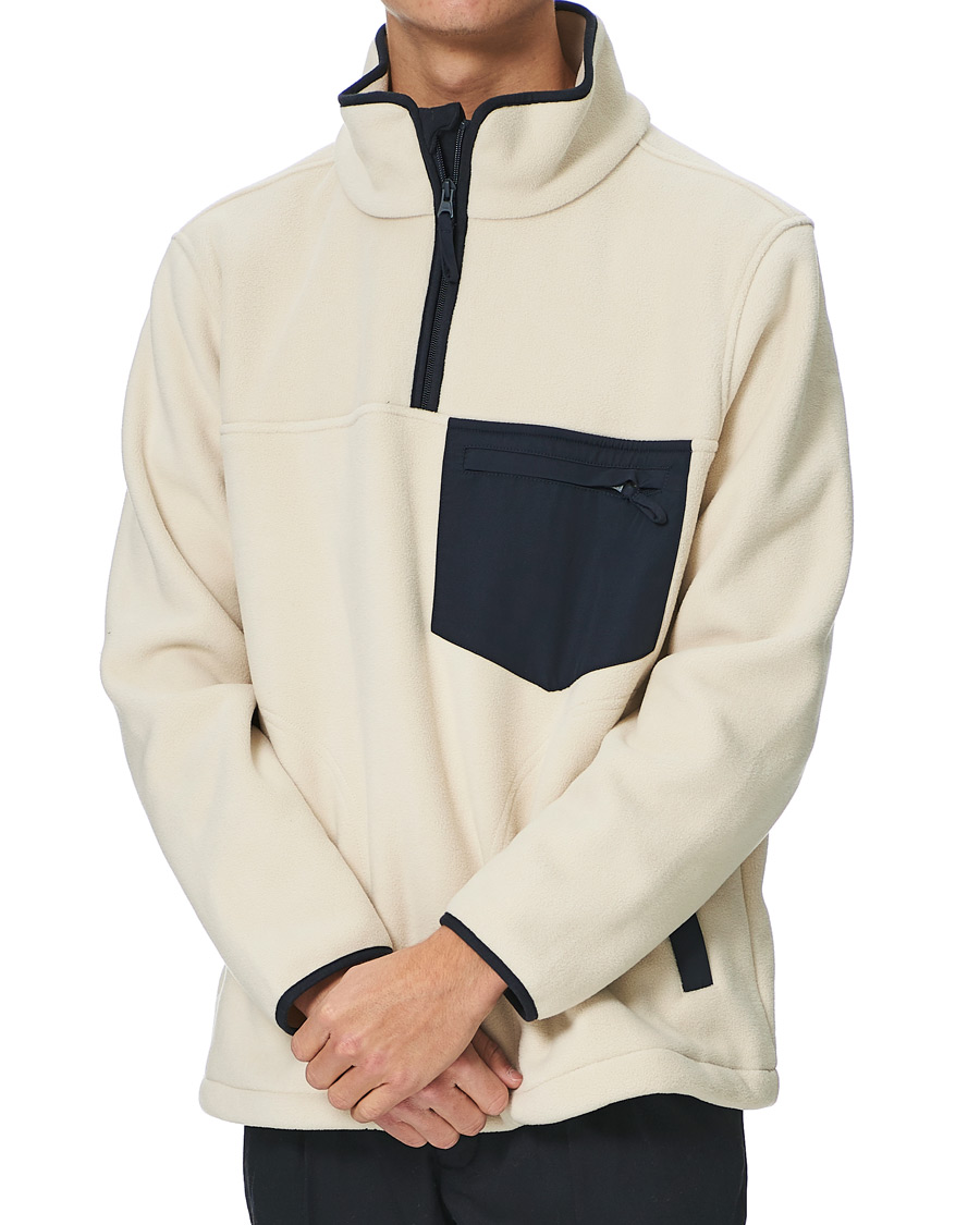 Herre | Trøjer | A Day's March | Blackälven Microfleece Half Zip Sand