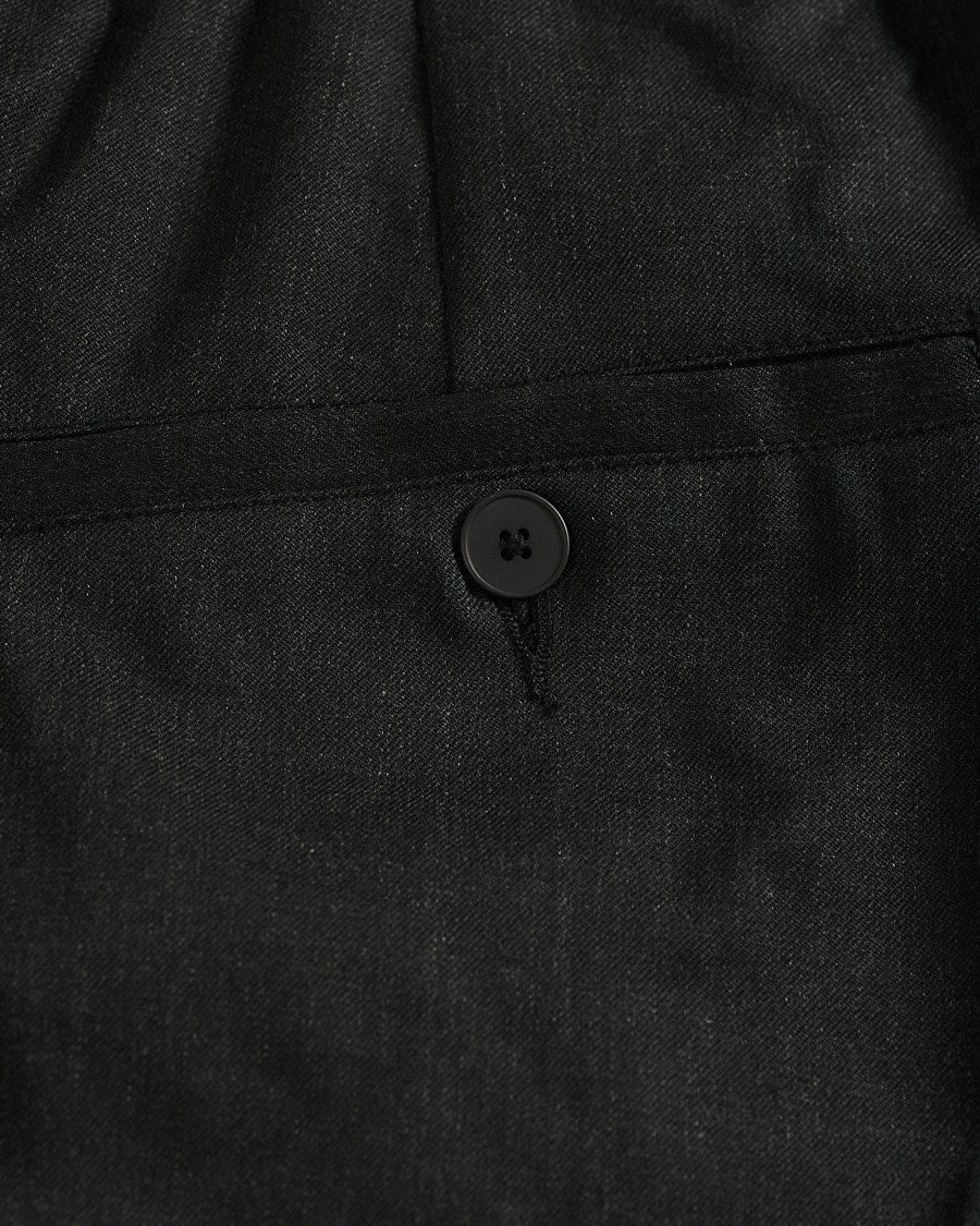 Herre | Bukser | A Day's March | Smart Trousers Wool Twill Charcoal